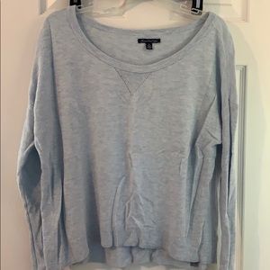 Blue crop sweater from American Eagle